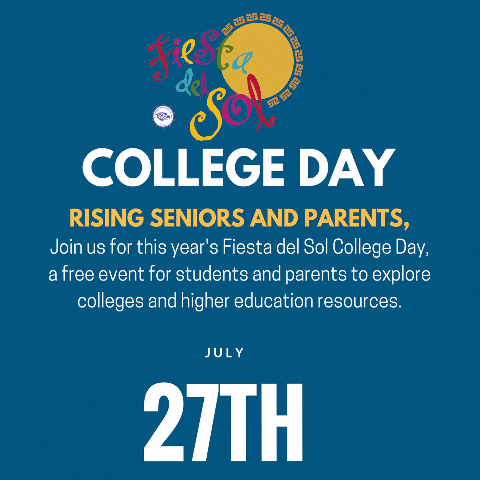 College Day – July 27th